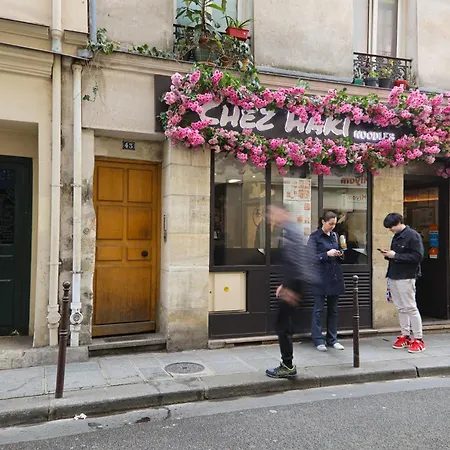 Appartamento Heart Of 1br-4p Le Marais 7 Free Netflix