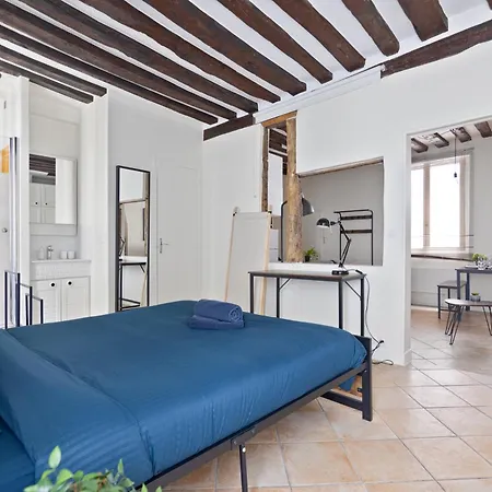 Appartamento Heart Of 1br-4p Le Marais 7 Free Netflix Parigi